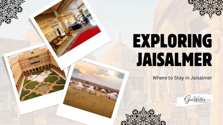 Where to stay in Jaisalmer – hotels, desert camps and budget stays guide